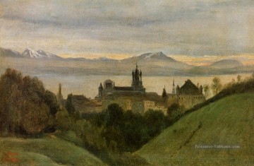  Alpes Tableaux - Entre lac Léman et Alpes plein air romantisme Jean Baptiste Camille Corot